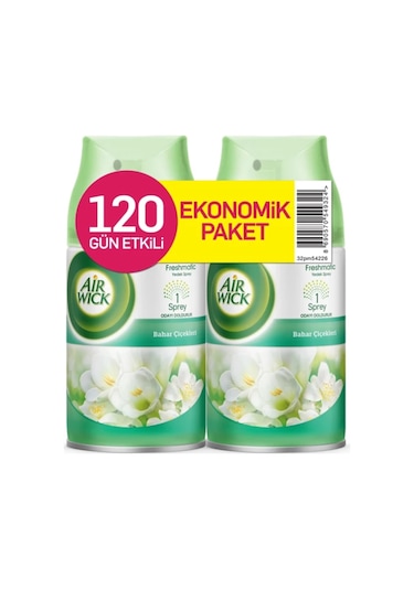 Air Wick Freshmatic Oda Kokusu Bahar Çiçekleri Yedek 2 x 250 ML