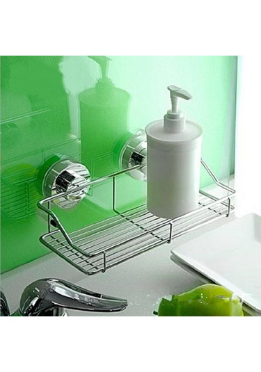 Suntek Paslanmaz Çelik Mutfak Banyo Duş Rafı Depolama Emme Diğer