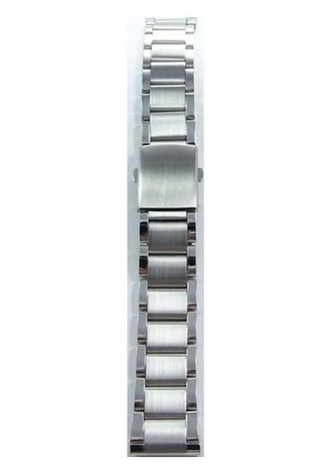 Çelik Saat Kordonu Yandan Kilitli Spor Metal Saat Kordonu 18Mm Me (495752413)