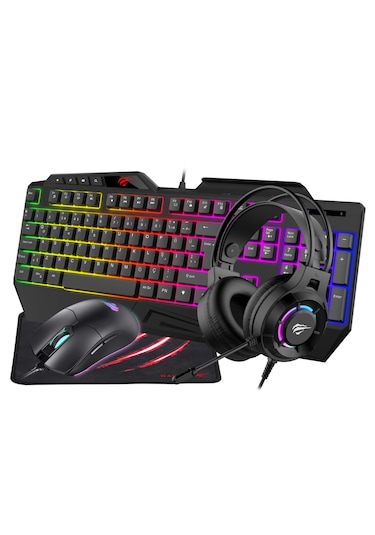 Havit Gamenote Kb905cm-tur 4'lü Gaming Set