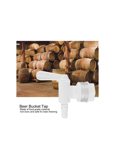 Lemestar Gıda Kalitesi Plastik 3/8 İnç Bira/şarap Torba Kraanı - Kolay Kurulum, Temizleme Ve Hava-özgür Transfer Diğer
