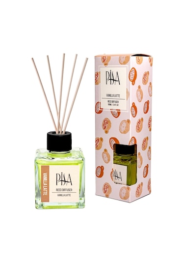 Pisa Vanilya Latte Bambu Çubuklu Oda Kokusu 100 ML