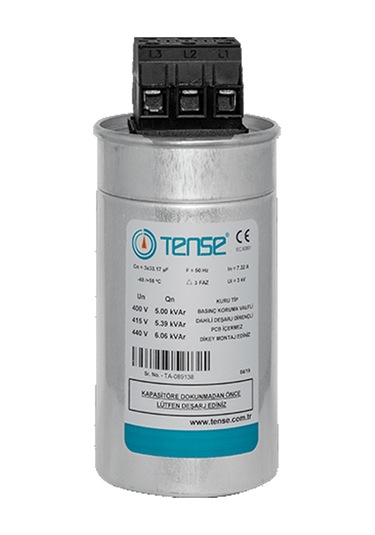 1.5 KVAR/400V Trifaze Kondansatör