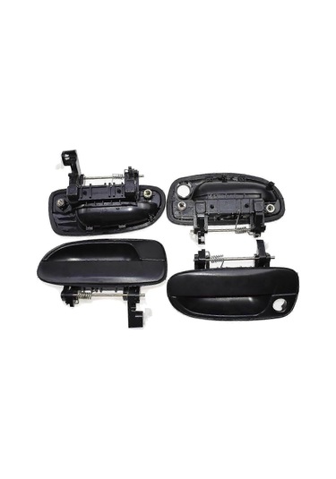 Adet Ön Arka Sol Sağ Dış Dış Kapı Kolu Siyah Hyundai Accent 2000-2005 Ne G20241434124 Siyah Diğer