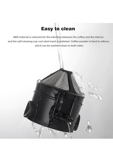 Potu Pour Over Katlanır Kamp Filtre Kahve Demleme Potu Çok Renkli