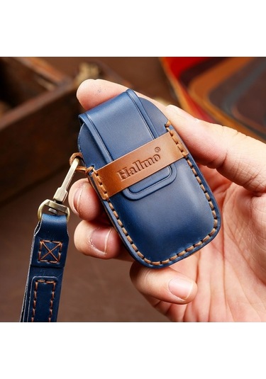 Wondernest Hallmo Subaru Forester Uyumlu Sığır Derisi Anahtar Kılıfı - Siyah