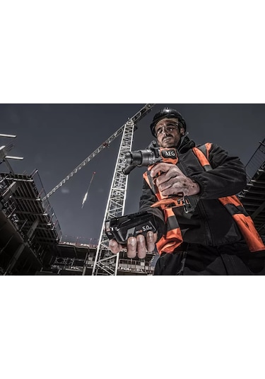 AEG BSB 18C3BL-502C Kömürsüz 5ah Çift Akülü Darbeli Matkap - T4935478939