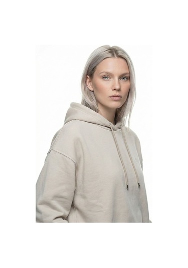Regular Fit Kadın Sweatshirt Bej
