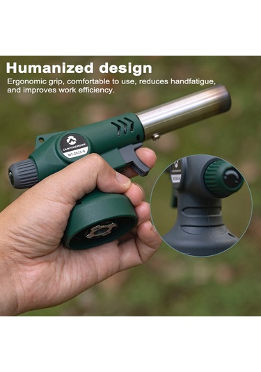 Ximistore9 "taşınabilir Kamp Ateşleyici - 1300 C'ye Kadar Güçlü El Tipi Bbq Pürmüz" Çok Renkli