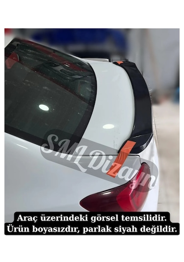 Renault Symbol Spoiler Sembol Bagaj Üstü Spoyler Kanat Boyasız