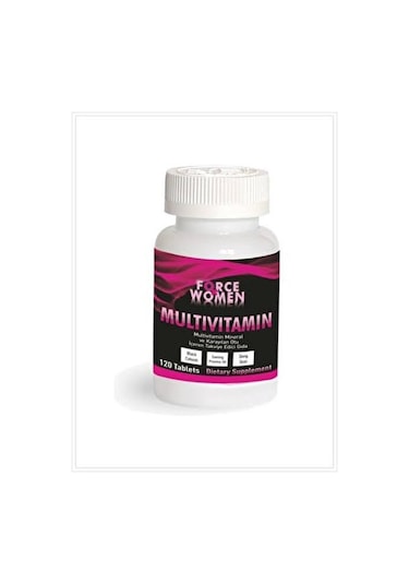 Force Women Kadın Bayan Multivitamin Karayılan Otu 120 Tab
