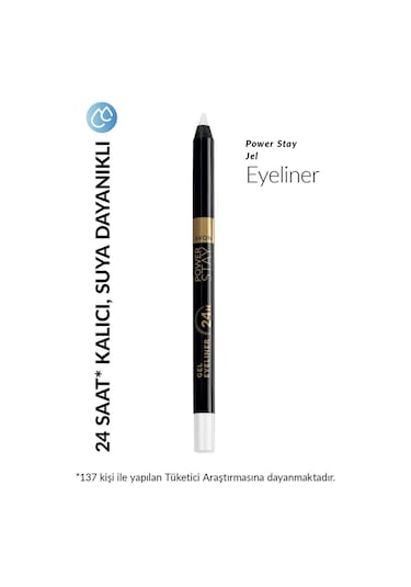 Power Stay Jel Eyeliner White