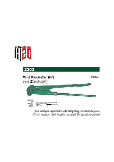 Elta 1" Maşalı Boru Anahtarı 85 - 2203100010