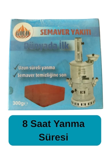 Semaver Yakıtı 8 Saat Yanma Süreli