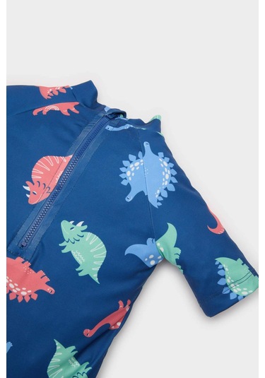 Defacto Erkek Bebek Dinazor Desenli Mayo E3354a525smın231 İndigo