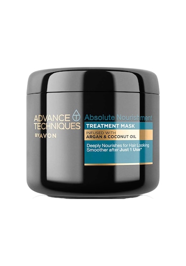 Avon Advance Techniques Argan Ve Hindistan Cevizi Yağı İçeren Saç Maskesi 375 ML