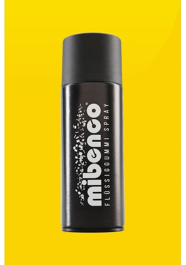 Parlak Sarı Mibenco Plastik Kaplama Sprey 400ml