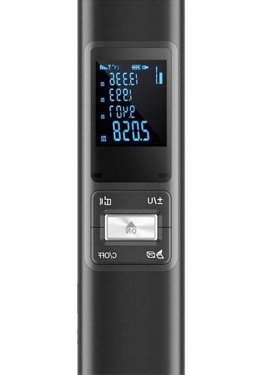 Pazly 40 Metre Hassas Mesafe Ölçer, 2mm Doğruluk, Usb Şarjlı, Alan/hacim Hesaplama, Su Geçirmez, Alüminyum Alaşım