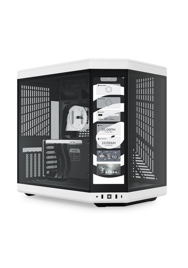 Hyte Y70 Touch Panda Temperli Cam Usb 3.2 E-atx Dual Chamber Mid Tower Bilgisayar Kasası