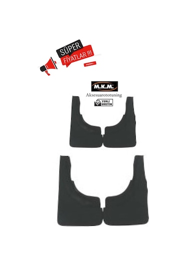 Honda Crv 4' Lü Paçalık Çamurluk Tozluk