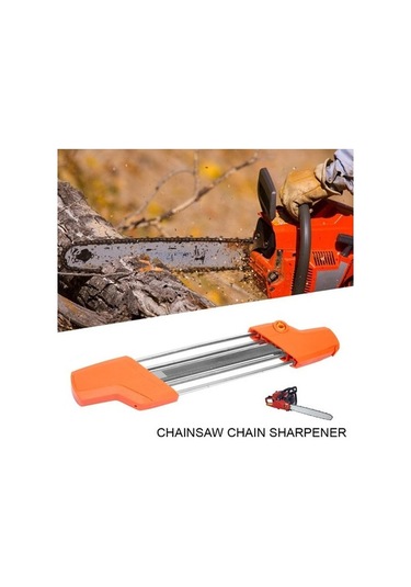 Tongxida El İle Zincir Gider Aleti 4.0mm Turuncu - Hızlı Kesim İçin Zincir Testere Aracı