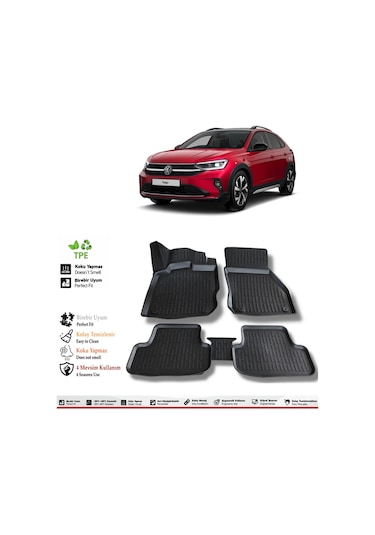 Volkswagen Taigo 2024 Model 4d Havuzlu Paspas