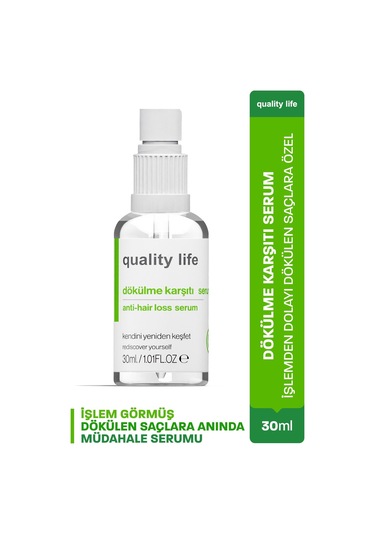 Quality Life Dökülme Karşıtı Saç Serumu 30 ML