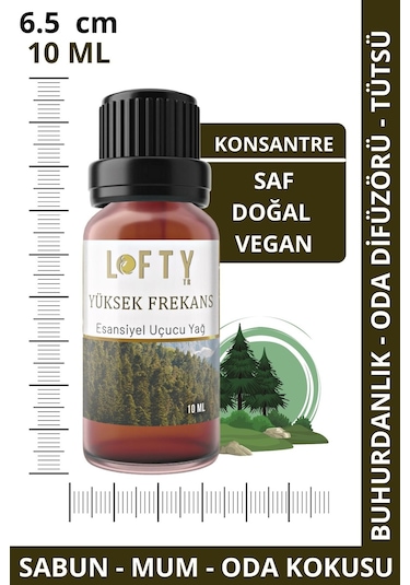 Lofty Yüksek Frekans Uçucu Yağ Buhurdanlık Esansı Oda Kokusu 10 ML