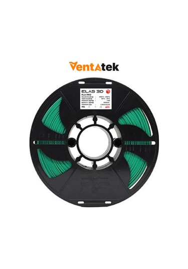 Elas 3d Yeşil Pla Pro Filament - 1.75mm - 1 Kg