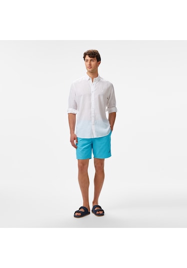 Nautica Erkek Mavi Regular Fit Deniz Şortu Düz T55001t Mavi