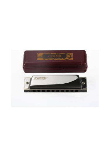 East Top T10 Paslanmaz Çelik Gövde / 10 Delikli / Gümüş-Altın Ren