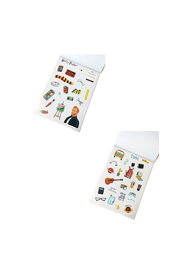 Hayal Sepeti Dıy Sticker Book Sticker Kitabı Soft Edition 24x17cm