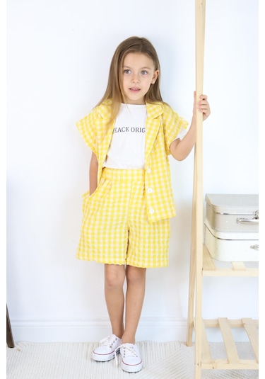 Raporlu İnterlok İkili Takım Sarı