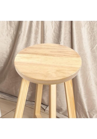 Flybuy Yuvarlak Yn Taburesi Suntek Renkli Rengi Koltuk Değiştirme Çok Bosphorusboutique Bar Ahşap Ahşap 29,5-cm-c Gh Çok Renkli