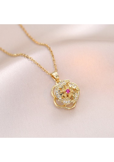 Bayan Kolye: Moda Estetiği Titanyum Çelik Kolye No.276 Çok REnkli