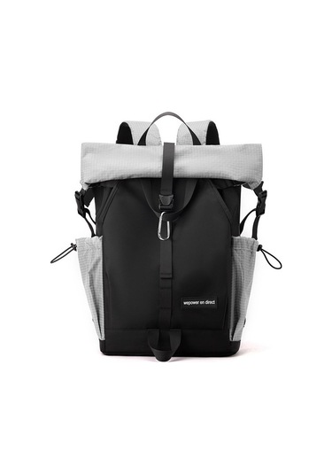 Perfect Erkek Ve Kadın Omuz Banliyö Büyük Kapasiteli Eğlence Lise Öğrenci Sırt Çantası Gri