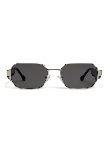 Leziff Memphis Unisex Güneş Gözlüğü Gümüş