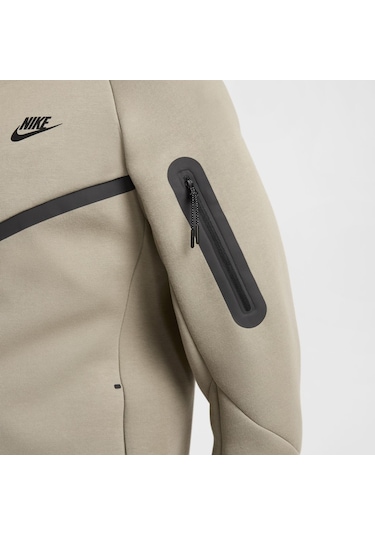 Nike Tech Fleece Fz Windrunner Hoodie Erkek Yeşil Sweatshirt-sportxoutlet Yeşil