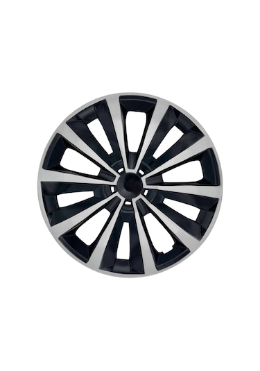Renault Symbol 15'' İnç Jant Kapağı 4 Adet Siyah Gri C106