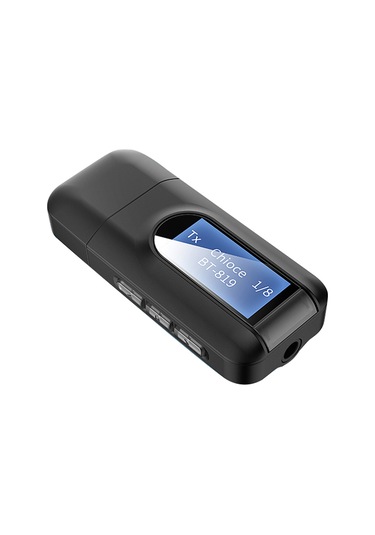 Lemestar Ekranlı Usb Bluetooth 5.0 Verici Alıcı Tv Bilgisayar Ses Adaptörü - T11 Modeli