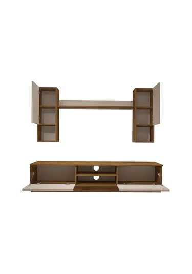 Decoraktiv Eko 5dab Mdf Dvd Tv Ünitesi Tv Sehpası Pera - Beyaz