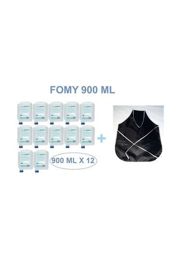 Fomy Köpük Sabun Kartuşu 12 x 900 ML + Önlük
