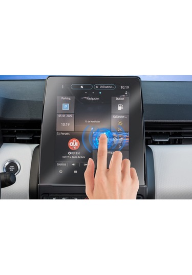 Renault Clio 5 R Link 9.3 İnç Navigasyon Ve Multimedya Uyumlu Nano Ekran Koruyucu