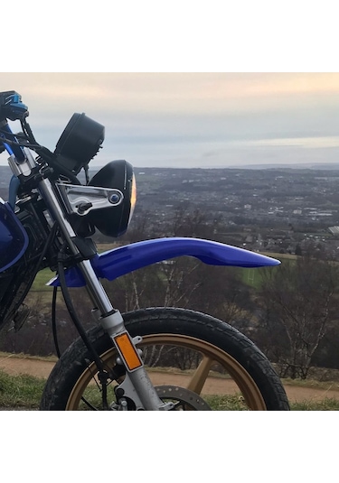 Xurunkeji Yamaha Ybr125 Ybr125g Ybr 125 Motosiklet Ön Çamurluk Koruyucu Kılıfı Off Road Koruma Çamurluğu Kırmızı Kırmızı