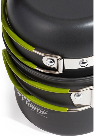 Kamp Tencere Seti 1-2 Kişilik Kamp Potu Çok Renkli