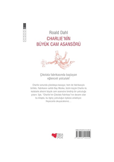 Charlie'nin Büyük Cam Asansörü - Roald Dahl - Can Çocuk Yayınları