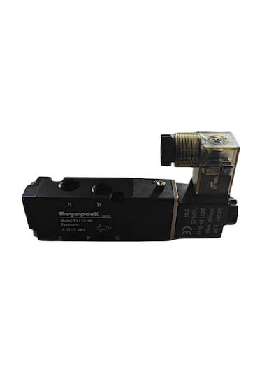 4v110-06 1/8" 5/2 Elektrikli Pnomatik Valf