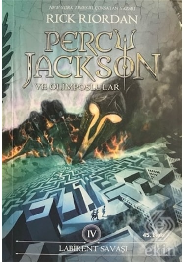 Percy Jackson ve Olimposlular 4 - Labirent Savaşı - Rick Riordan - Xlibris