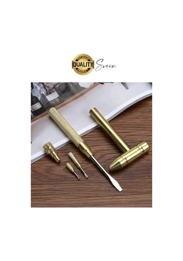 Premium 5 İn 1 Çekiç Tornavida Tamir Seti Takı Saat Çok Amaçlı Çift Kafa Telefon Mücevher Kuyumcu