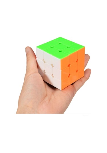 3x3 Profesyonel Neon Renkli Speed Cube Zeka Sabır Küpü